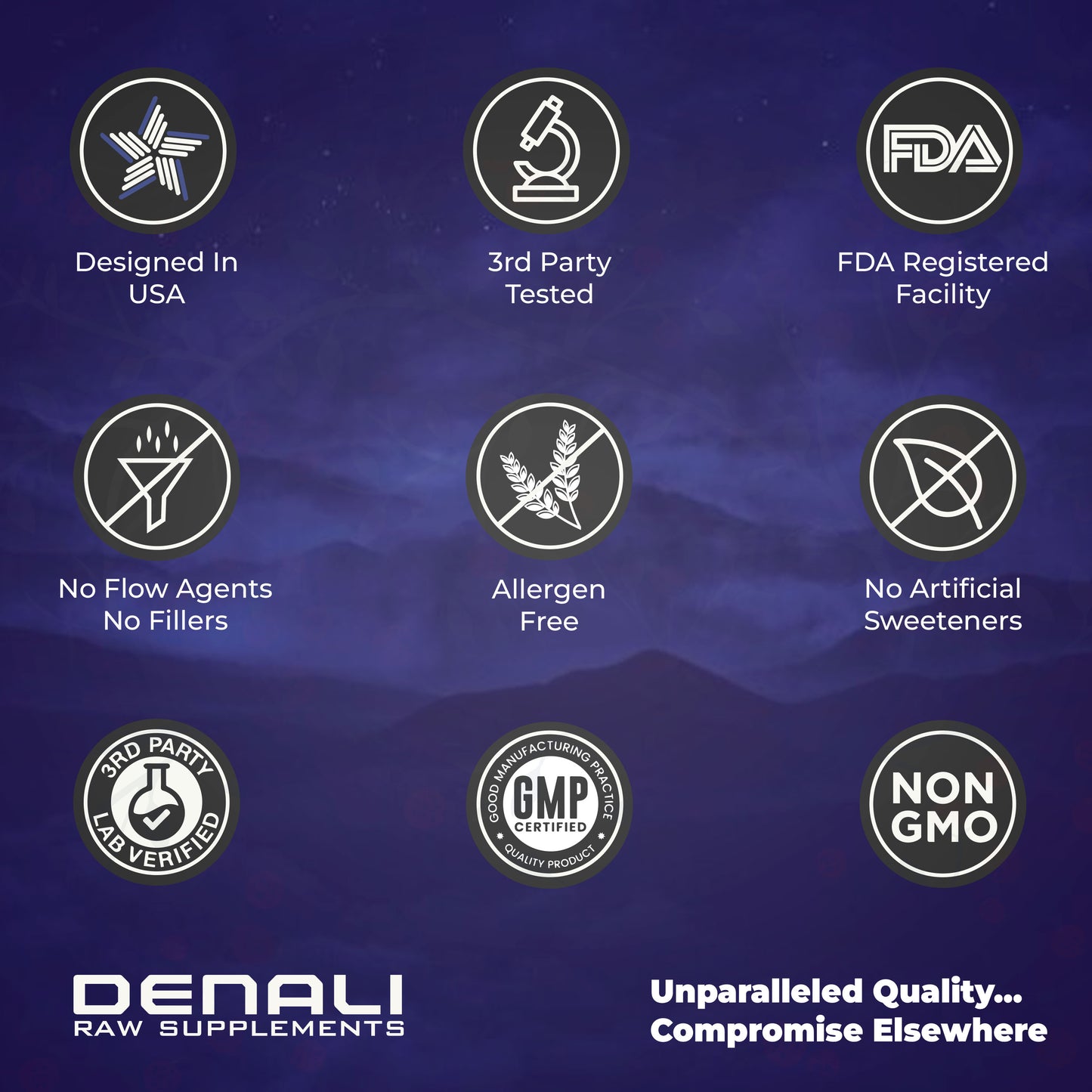 Denali Zenblend Anti-Cortisol Powdered Drink Mix, Raspberry Lemonade, L Theanine, Ksm-66 Ashwagandha, Magnesium Glycinate, Myo-Inositol Supplements for Relaxation & Focus, No Sugar, Non GMO, On The Go, 20 Ct Beverage Mixed Natural